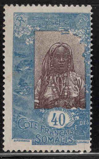 Somali Coast Scott 99 MH* stamp