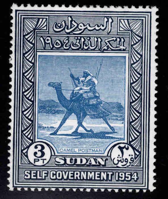 SUDAN Scott 116 MH*1954 Camel postman stamp