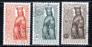 Liechtenstein #284-286   Used    VF   CV $36.40   ....   3510112