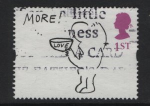 Great Britain  #1643  used  1996  greeting cartoons 1st   more!