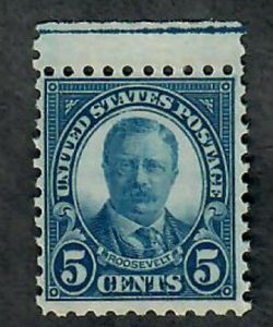 586 Roosevelt MNH single