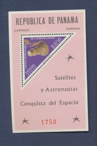 PANAMA -  Scott 453Ef - MNH S/S - space - 1964