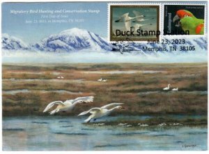 RW90 -FDC -2023-24 Migratory Bird Hunting and Conservation - Wally Jr Cachet #2