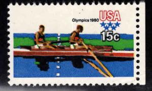 USA Scott 1793 skulling race stamp