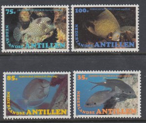 Netherlands Antilles 485-488 Fish MNH VF