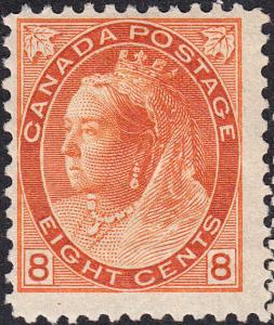 CANADA 82 F+VF MH  (102218)