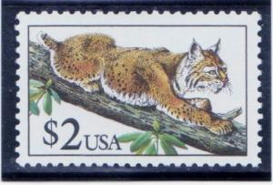 US 2482 Bobcat MNH OG $2.00 Single