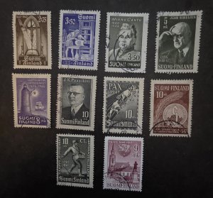 FINLAND Used Stamp Lot  T19701
