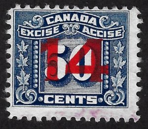 Canada. Revenue. VanDam FX118.  Used.  (mfx118-2)