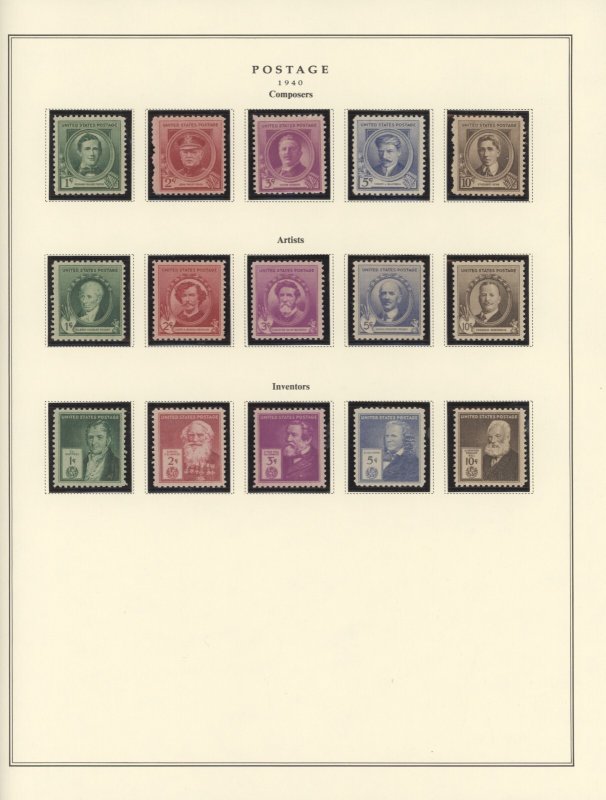 US Mint Collection, 1940-1985 Nearly Complete