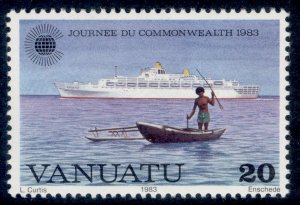 VANUATU QEII SG362w, 1983 20v, NH MINT. WMK CROWN TO THE RIGHT