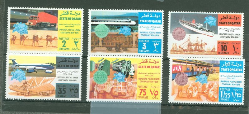 Qatar #384-389  Single (Complete Set)