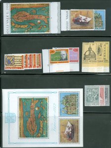 Vatican City 1972 Compete MNH Year Set