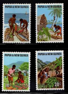 PNG Papua New Guinea Scott 332-335 MNH** stamp set