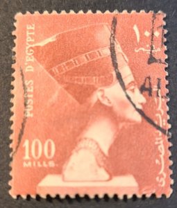 EG - S#337 - U-VF - 100m - 1953 - Queen Nefertiti