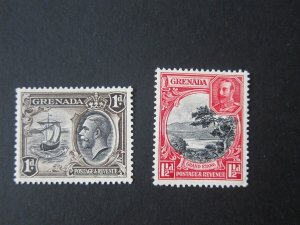 Grenada 1934 115a,116a perf.12.5 MH