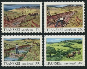 SA-Transkei 155-158, MNH. Michel 163-166. Coil Conservation, 1985.