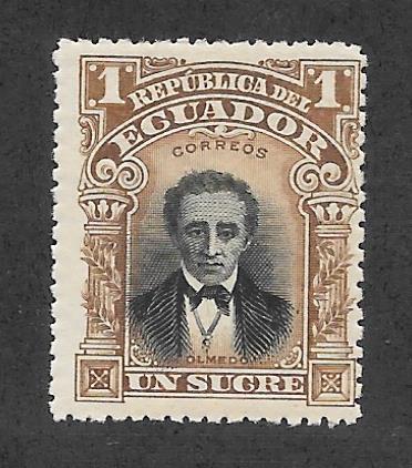 Ecuador Scott #151 Mint 1s Jose Joaquin Olmedo stamp 2018 CV $6.00