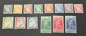 New Zealand Scott #288-301 VF Mint LH CV $136.85/ Price $33 + $1 shipping