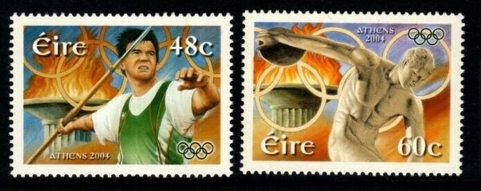 IRELAND SG1661/2 2004 OLYMPIC GAMES MNH