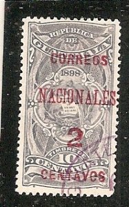 Guatemala  Scott 89   Surcharge      Used