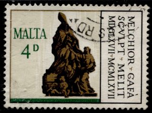 Malta #368 Melchoir Gafa Maltese Sculpture Issue Used