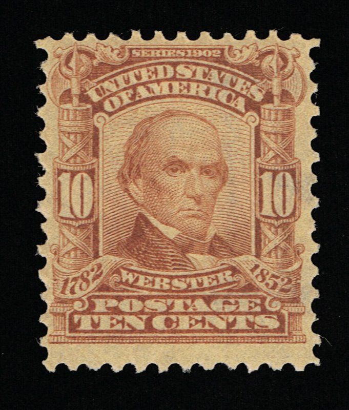 AFFORDABLE GENUINE SCOTT #307 F-VF MINT OG NH 10¢ PALE RED BROWN BEP ISSUE 11820