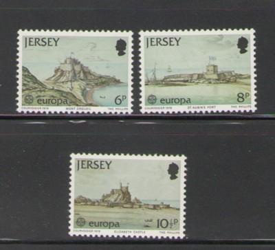 Jersey Sc 187-9 1978 Europa stamps mint NH