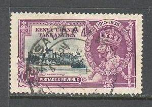 KENYA UGANDA TANZANIA Sc# 45 USED F Windsor Castle