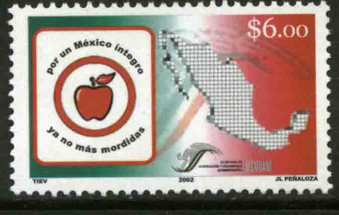 MEXICO 2291, National Campaign Against Corruption. MINT, NH. VF.