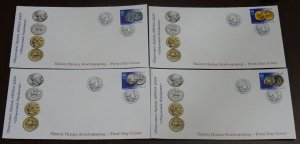 Greece 2004 Athens 2004 Ancient coins Unofficial FDC