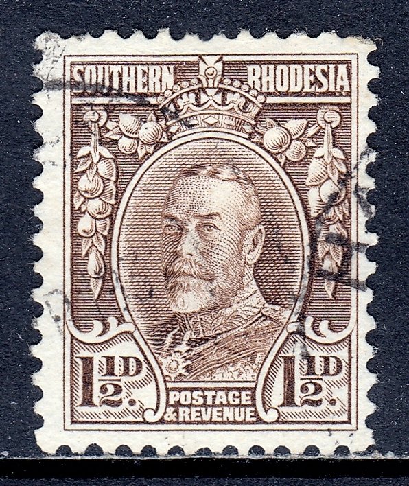 Southern Rhodesia - Scott #18b - P12 - Used - Short perf at top - SCV $47