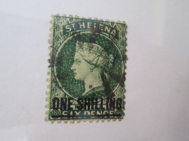 Saint Helena #17 used  2019 SCV = $20.00