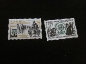 Morocco #36-37  Mint Never Hinged (XQ) -  I Combine Shipping! 2