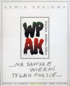 168886 MNH POLONIA 1992 AÑO DE LA ARMADA TERRITORIAL DE LA RESISTENCIA POLACA