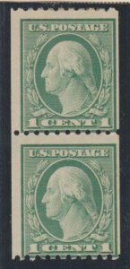 U.S. Scott #448 Washington Stamp - Mint Pair