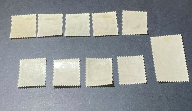 GERMANY Scott# 8N28-37, Mint OG, SCV $75 (421656)
