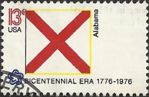 # 1654 USED STATE FLAG ALABAMA