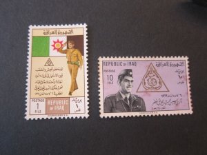 Iraq 1962 Sc 287,290 FU