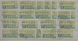 Germany, Fed.Rep. Meter Stamp Selection