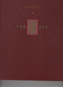 Scott 2869 - Legends Of The West Hardback Book With Stamps  #02 2869hbbws