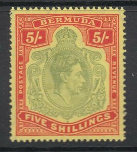 Bermuda, Scott 125 var, SG 118a, MLH