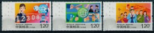 China 2020 MNH Cultures Stamps Protect & Assist Chinese Citizens Abroad 3v Set
