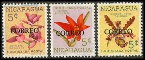 Nicaragua 856-858 Used VF