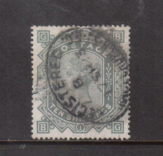 Great Britain #91a Very Fine Used Scarce On White Paper