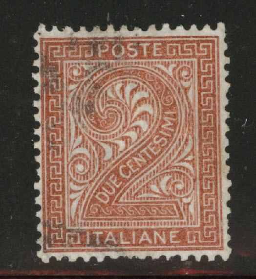 ITALY Scott 25 Used Numeral