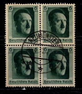 Germany - #B102 Adolf Hitler Block/4 - Used