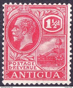 ANTIGUA 1926 KGV 1.5d Carmine-Red SG68 MH