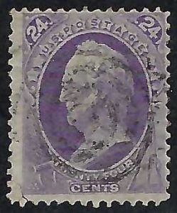 US Scott #153 Used NH F-VF