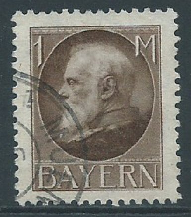 Bavaria, Sc #109, 1m Used